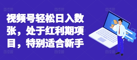 视频号轻松日入数张，处于红利期项目，特别适合新手-易购买商城
